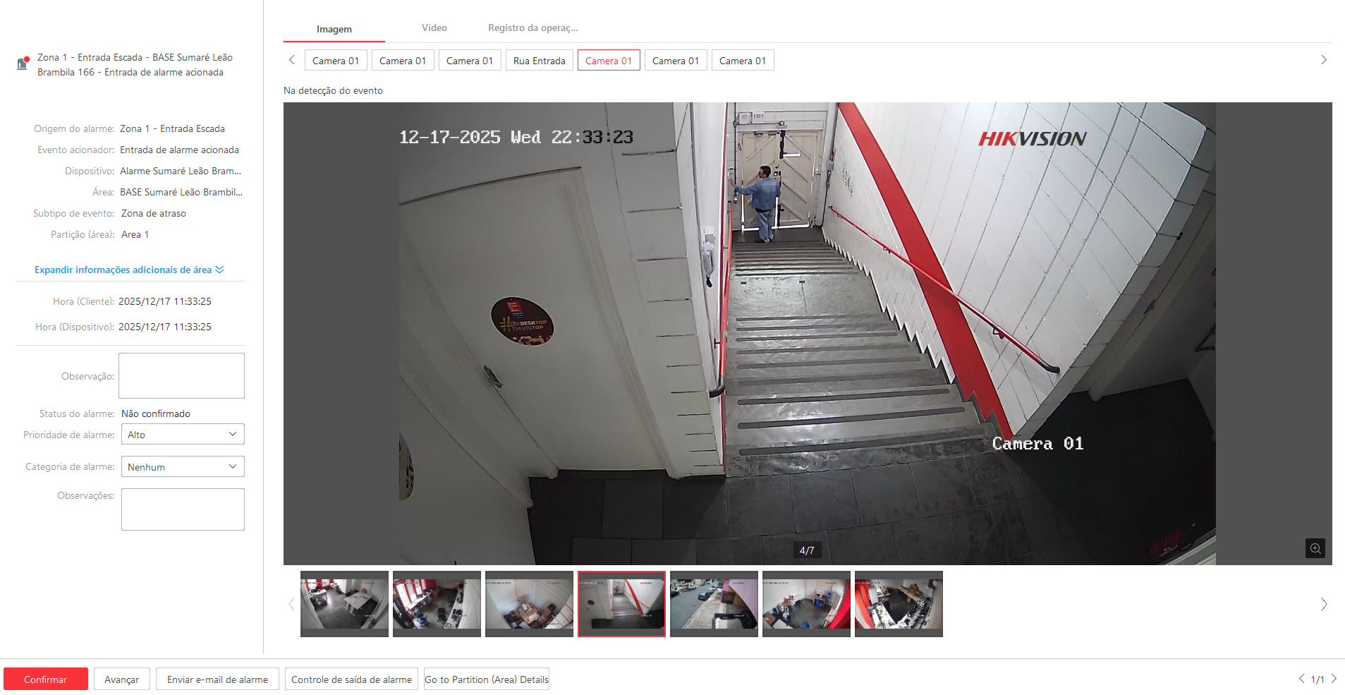 Imagem da ocorrência