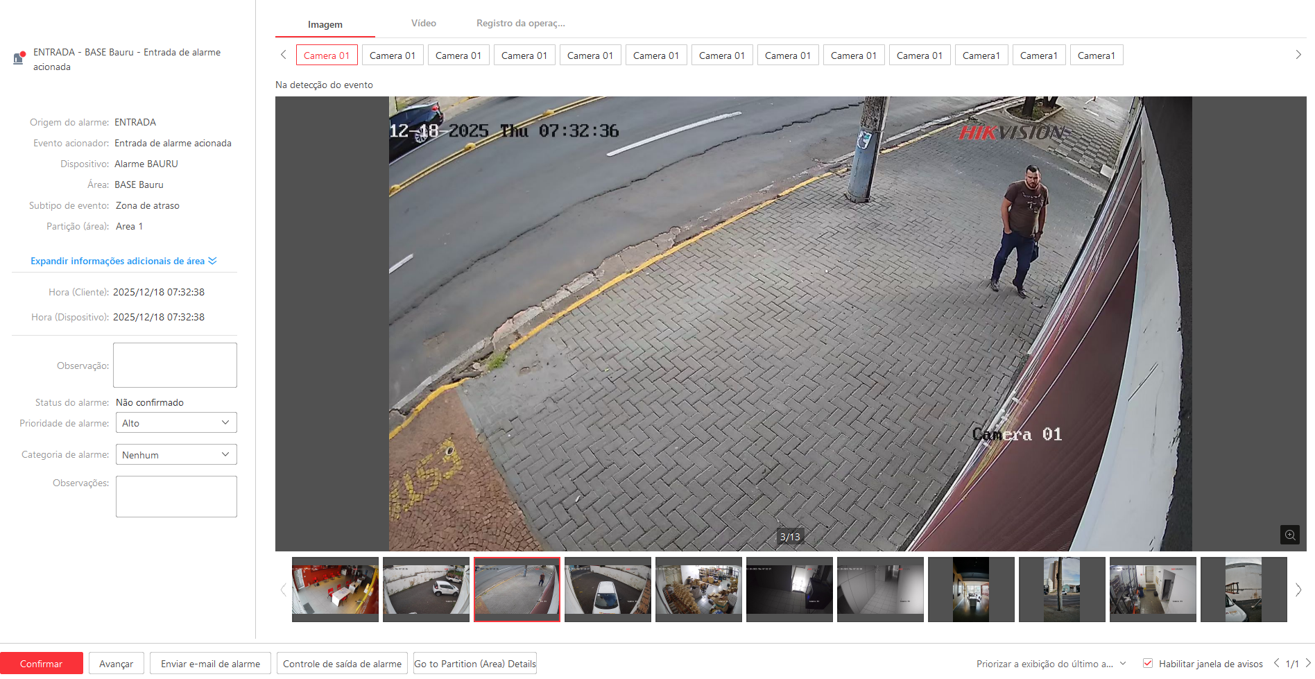 Imagem da ocorrência