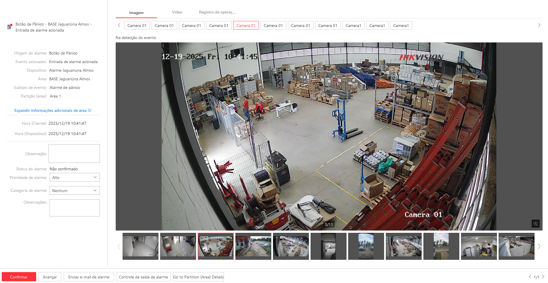 Imagem da ocorrência