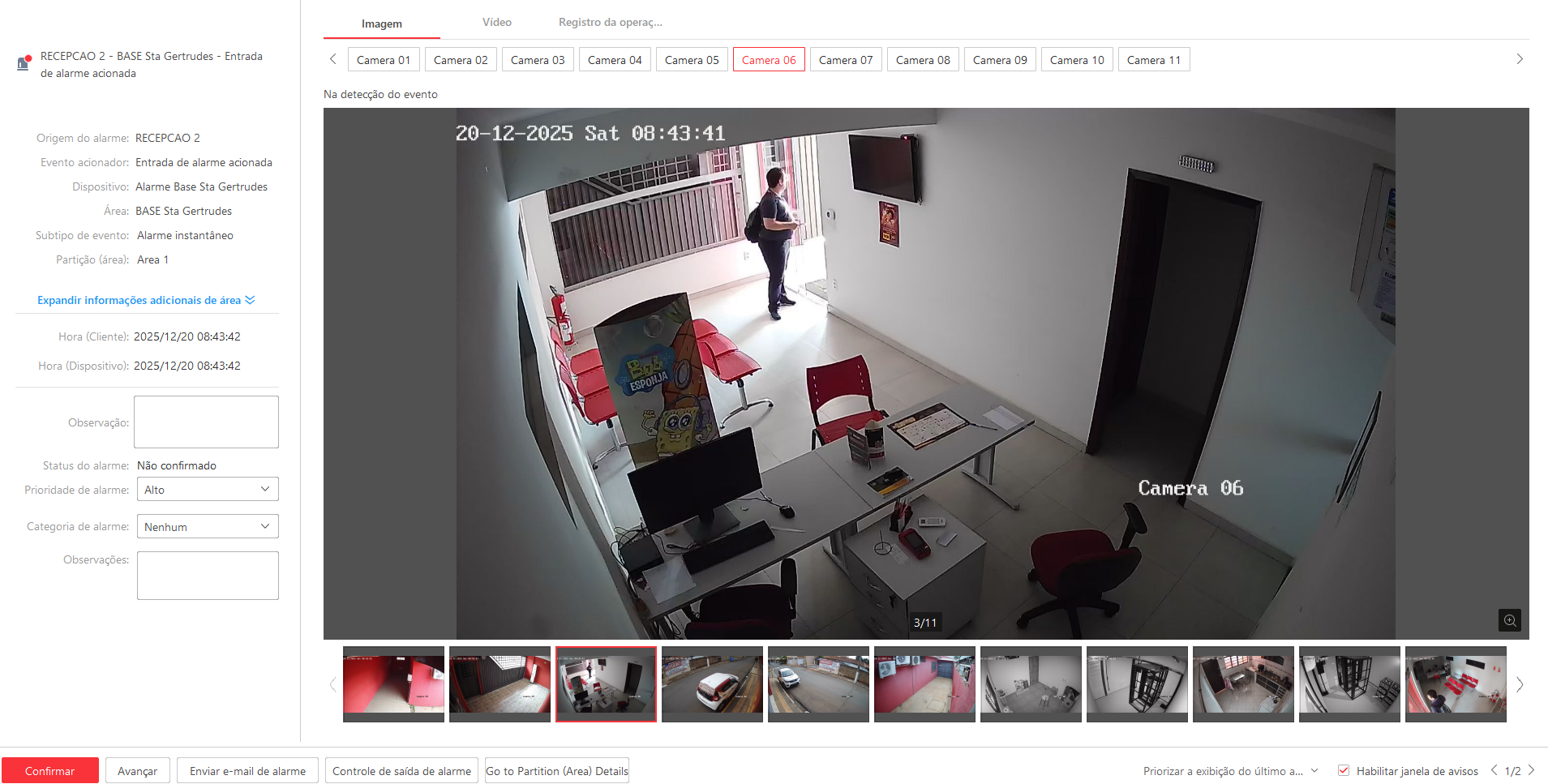 Imagem da ocorrência