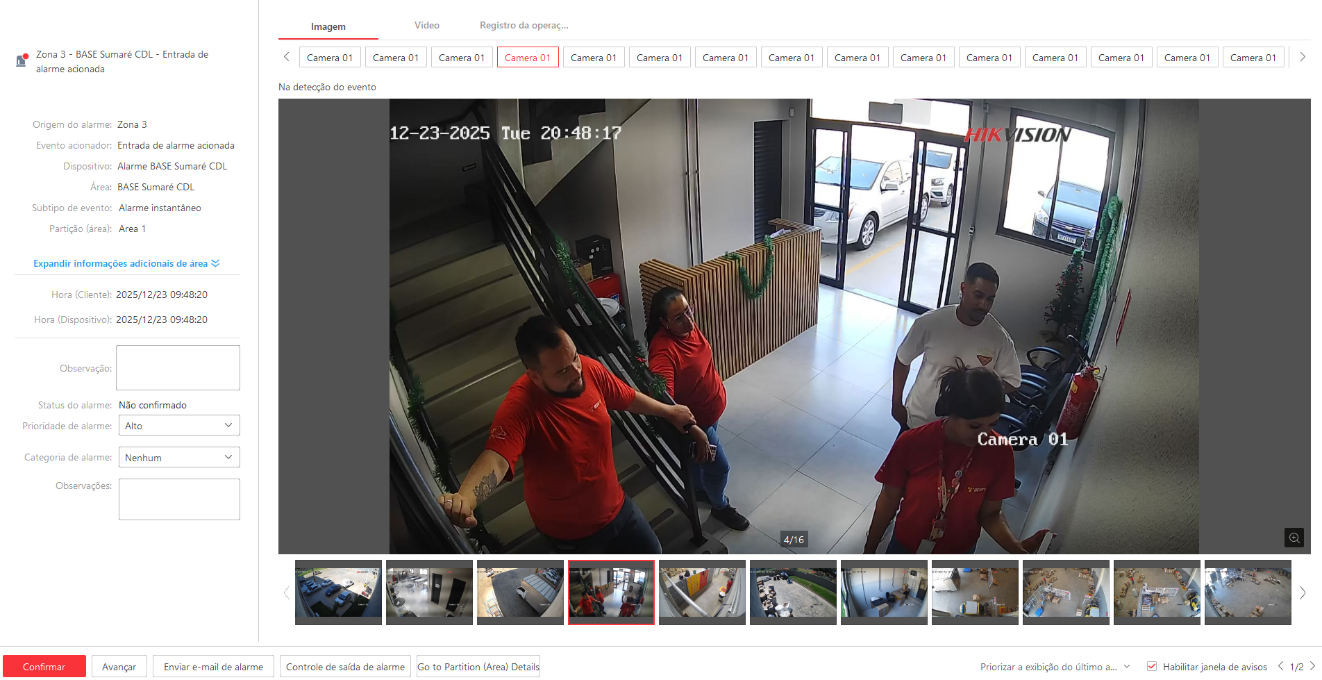 Imagem da ocorrência