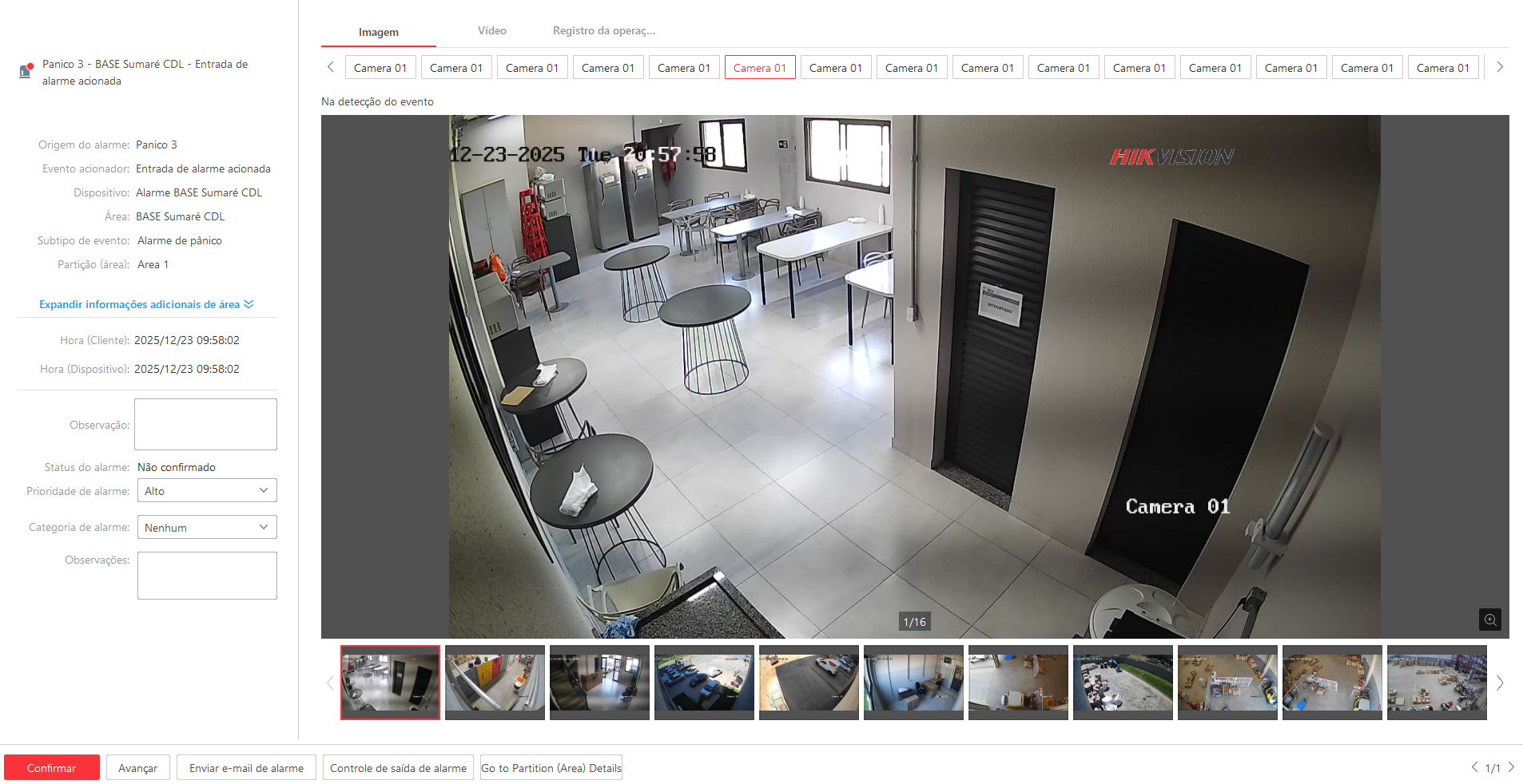 Imagem da ocorrência