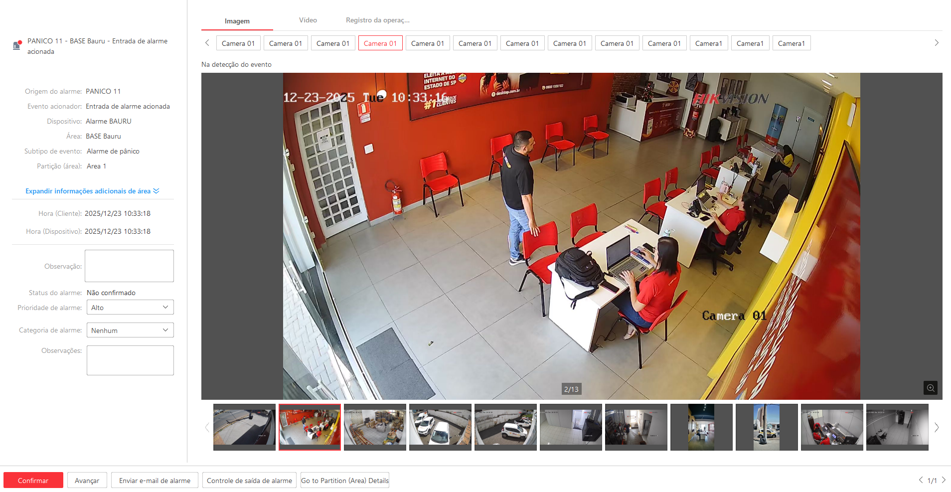 Imagem da ocorrência