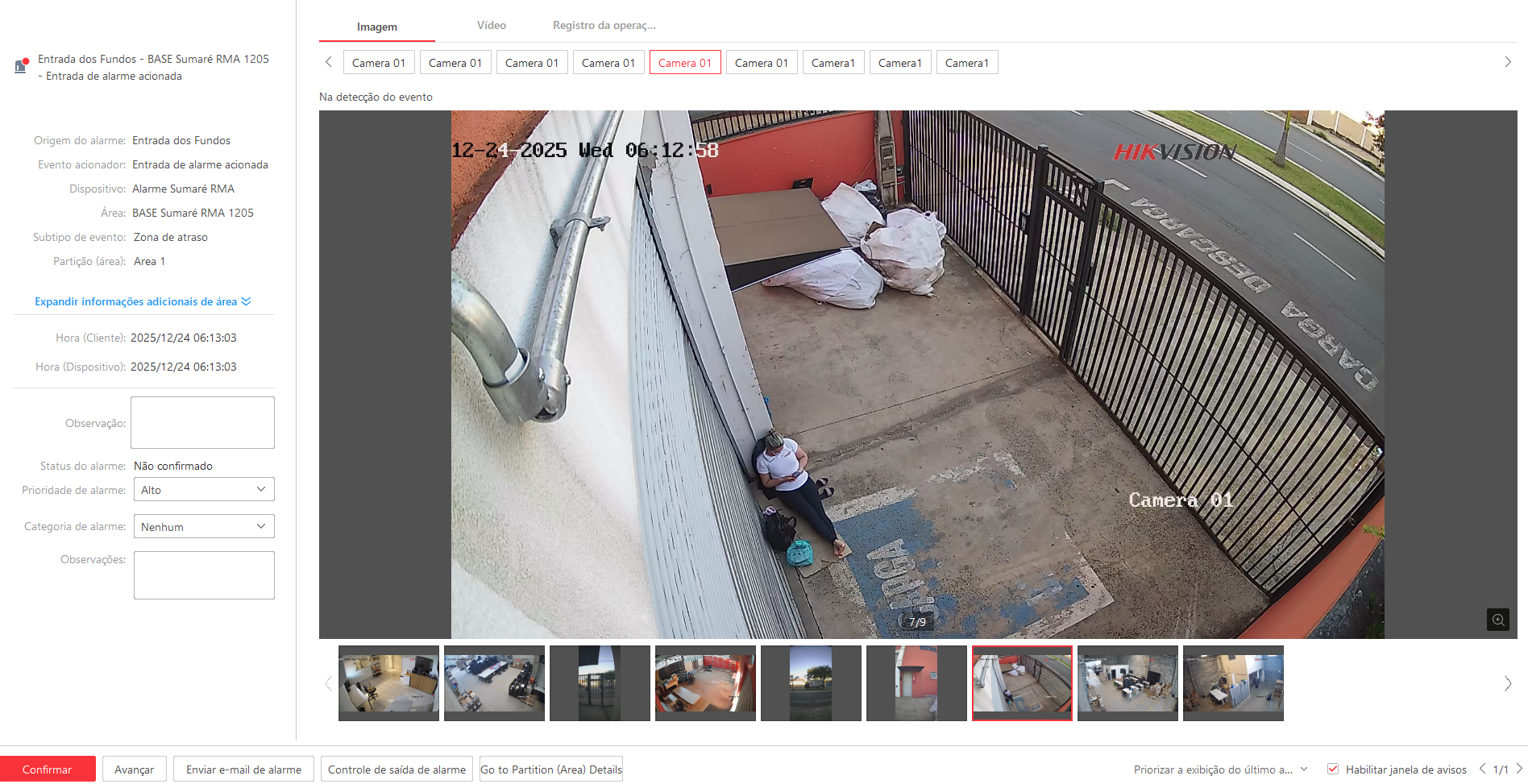 Imagem da ocorrência