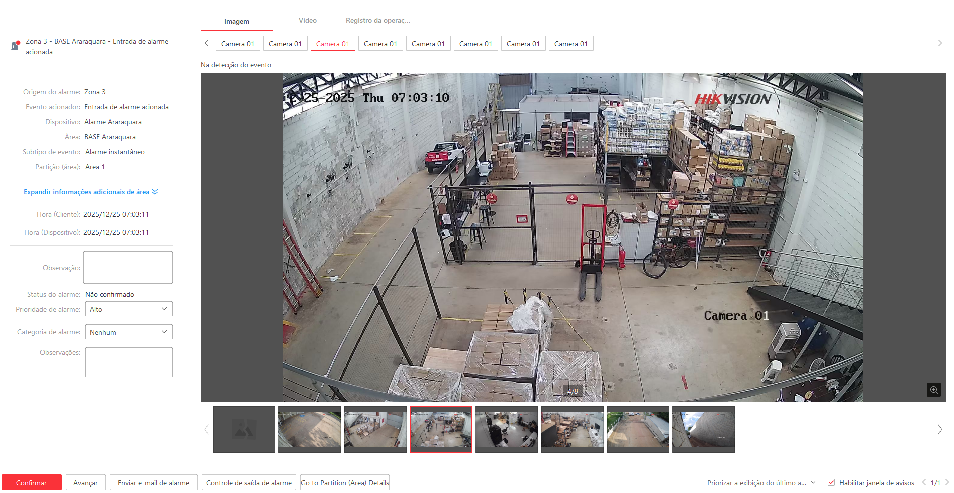 Imagem da ocorrência