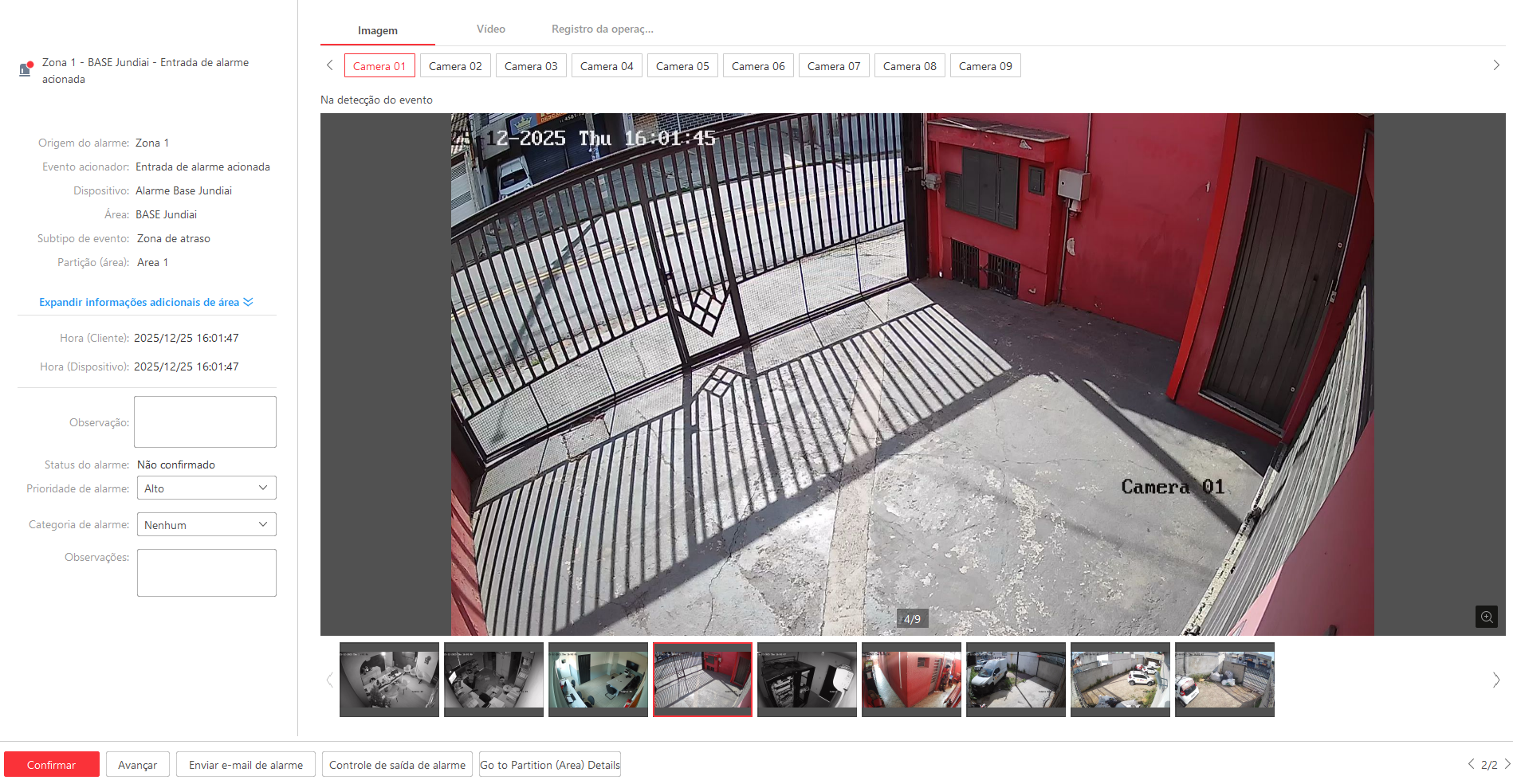 Imagem da ocorrência