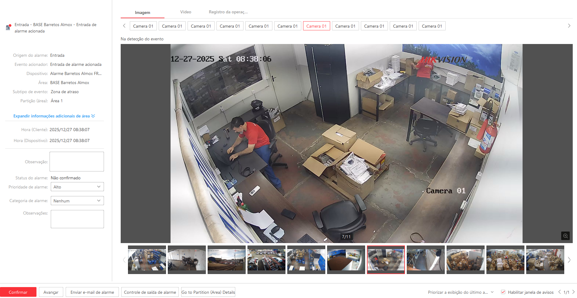 Imagem da ocorrência