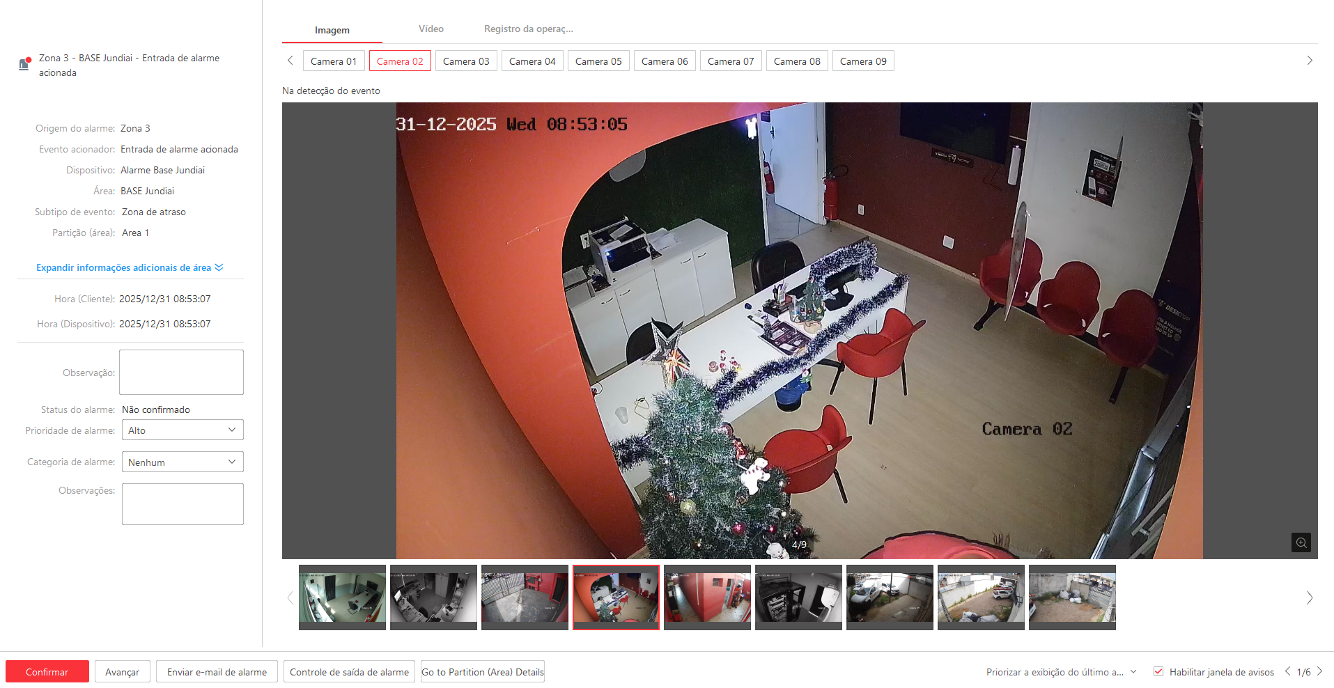 Imagem da ocorrência