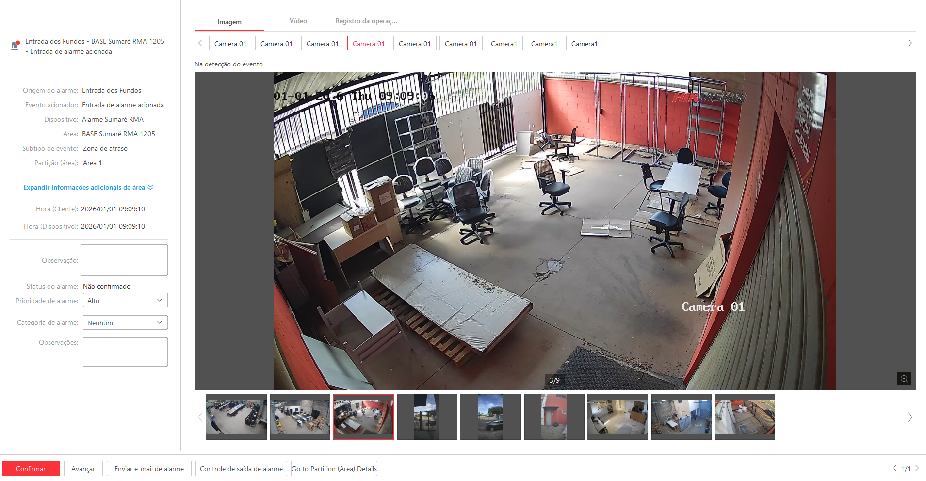 Imagem da ocorrência