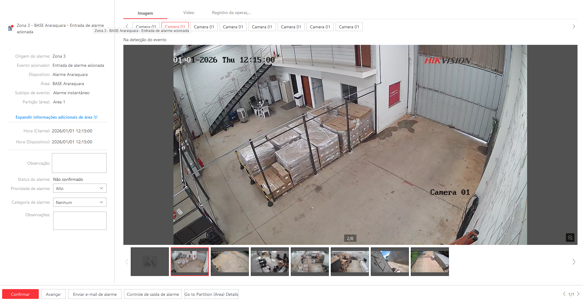 Imagem da ocorrência