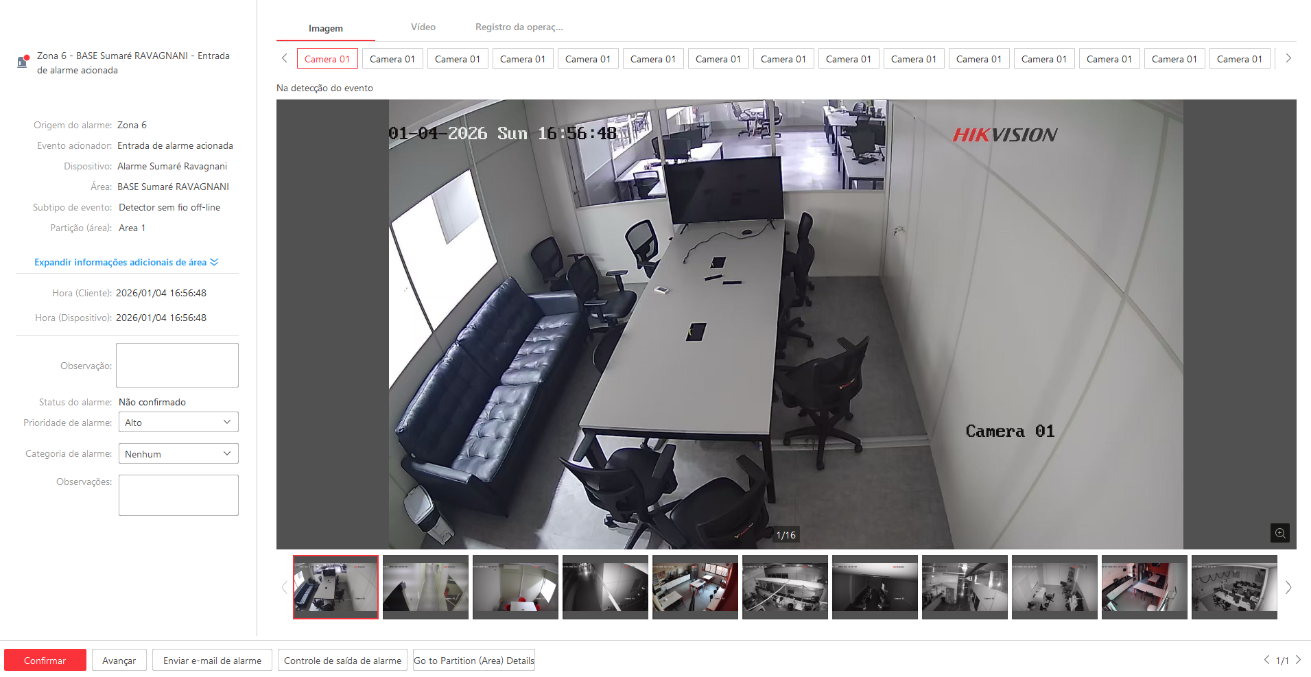 Imagem da ocorrência