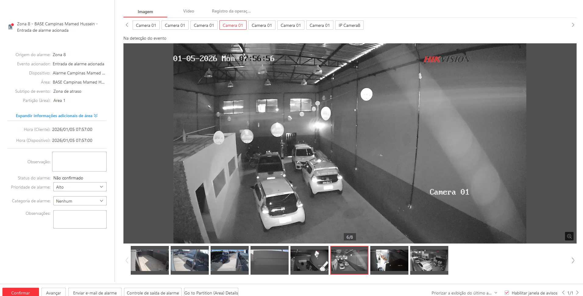 Imagem da ocorrência