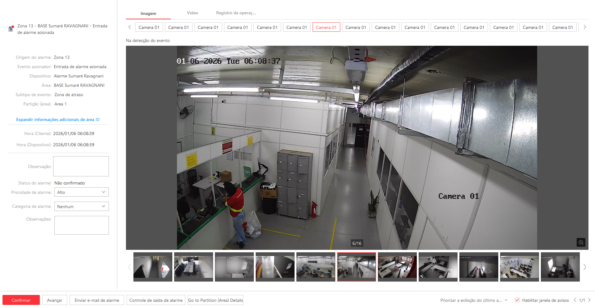 Imagem da ocorrência