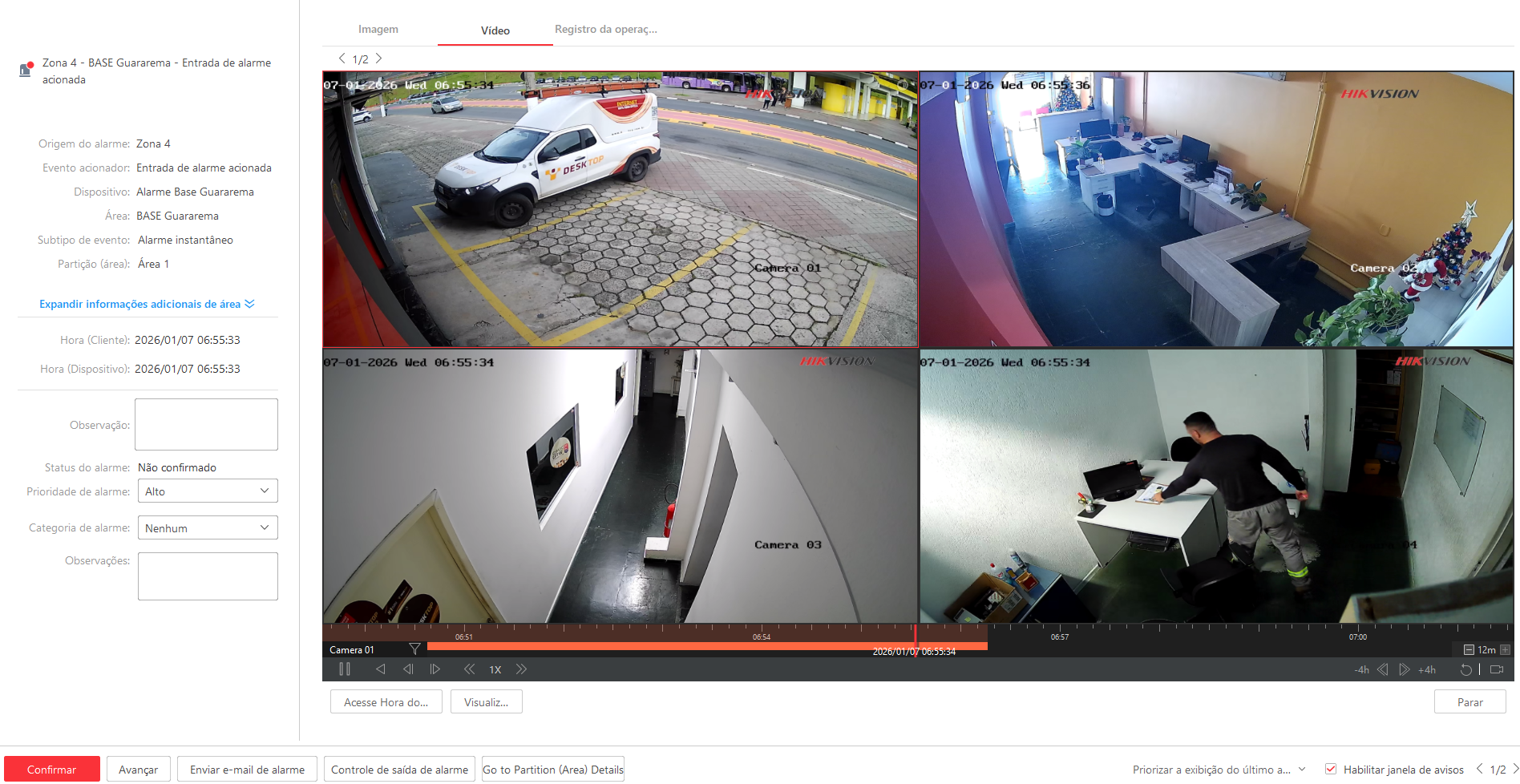 Imagem da ocorrência