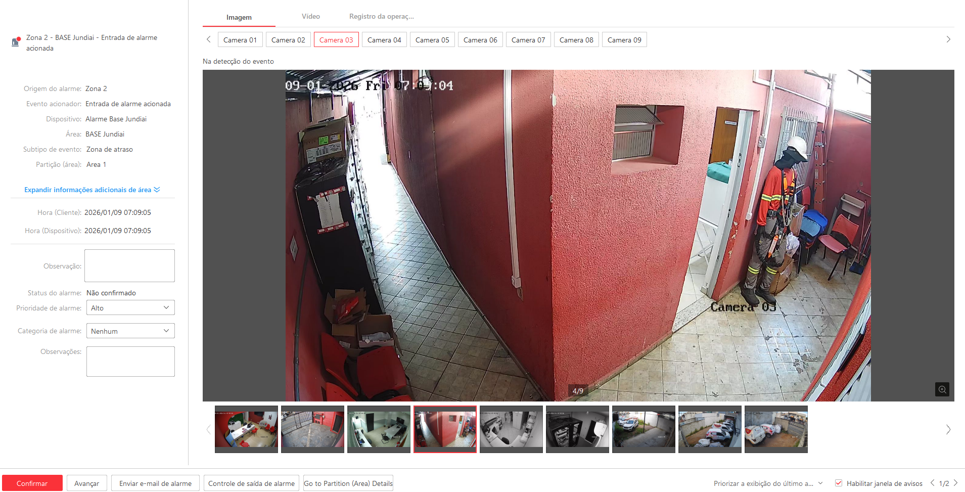 Imagem da ocorrência