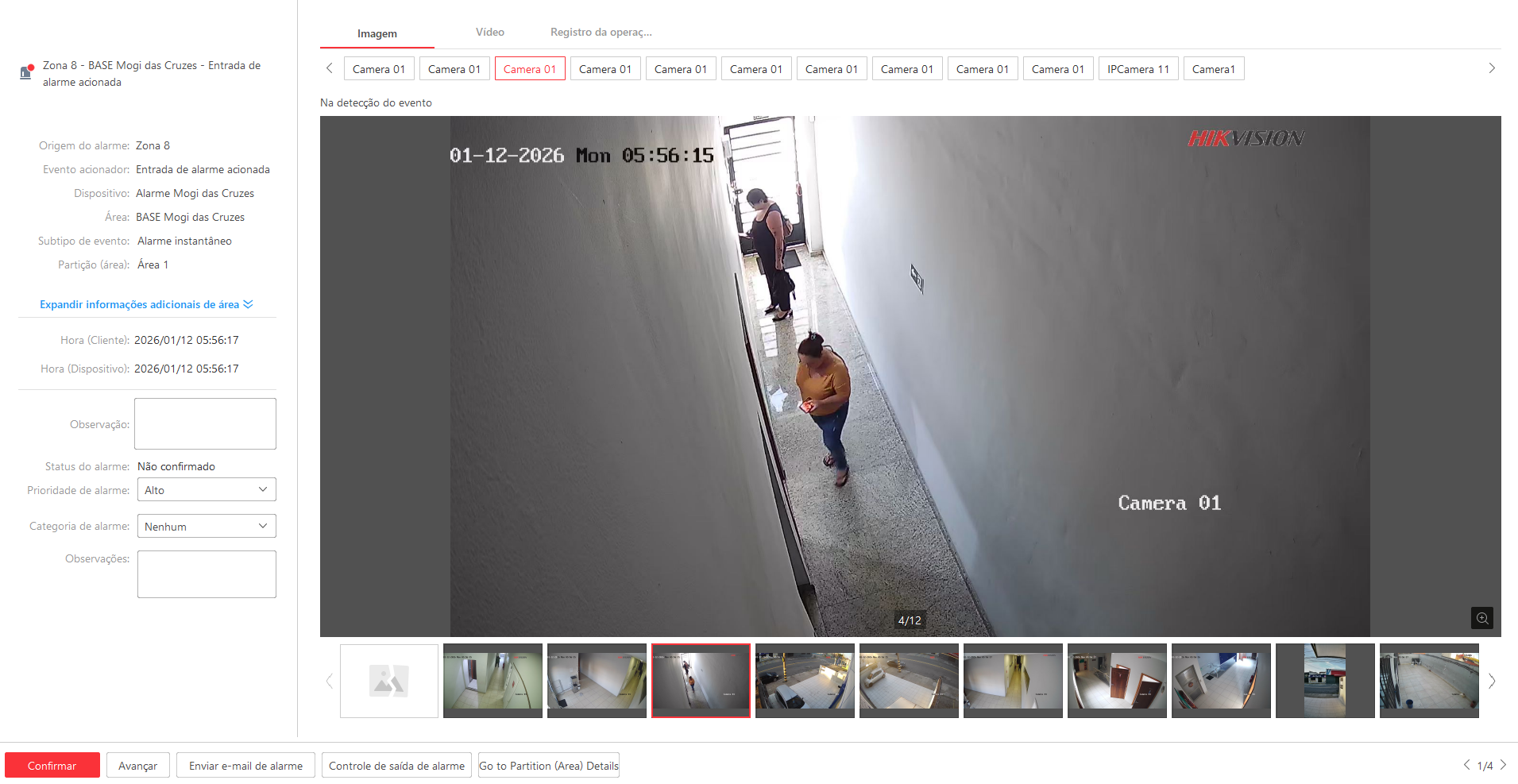 Imagem da ocorrência