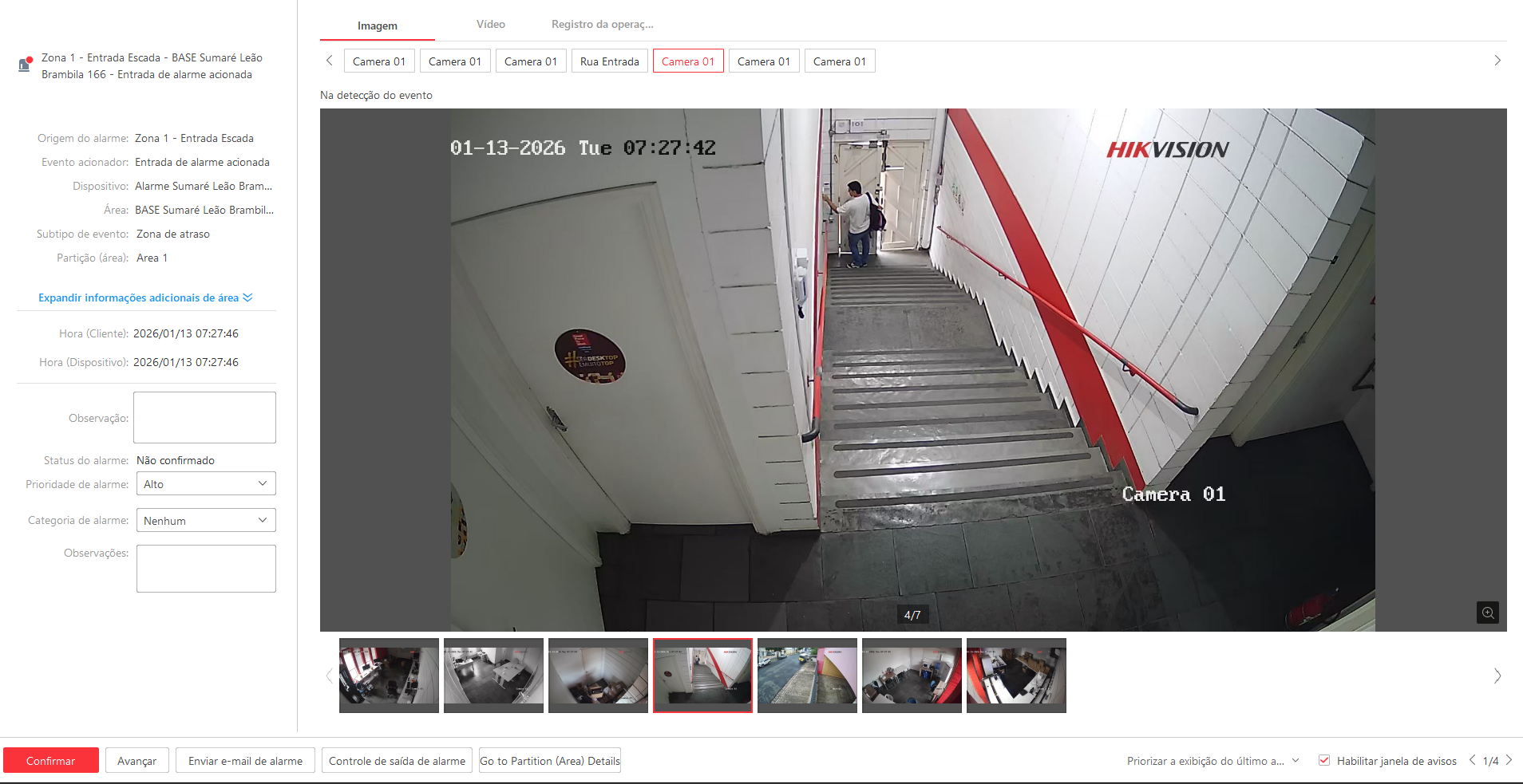 Imagem da ocorrência