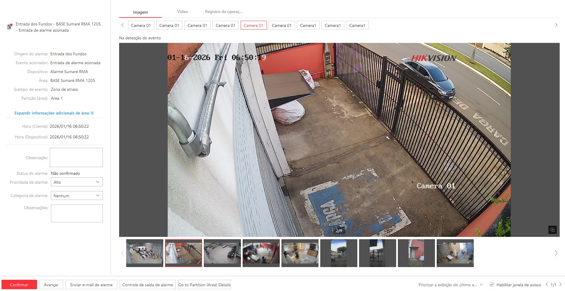 Imagem da ocorrência