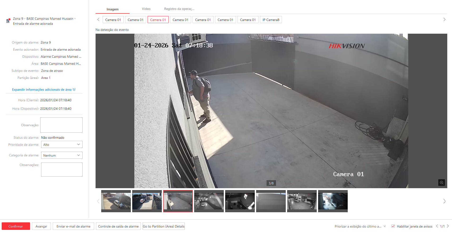 Imagem da ocorrência