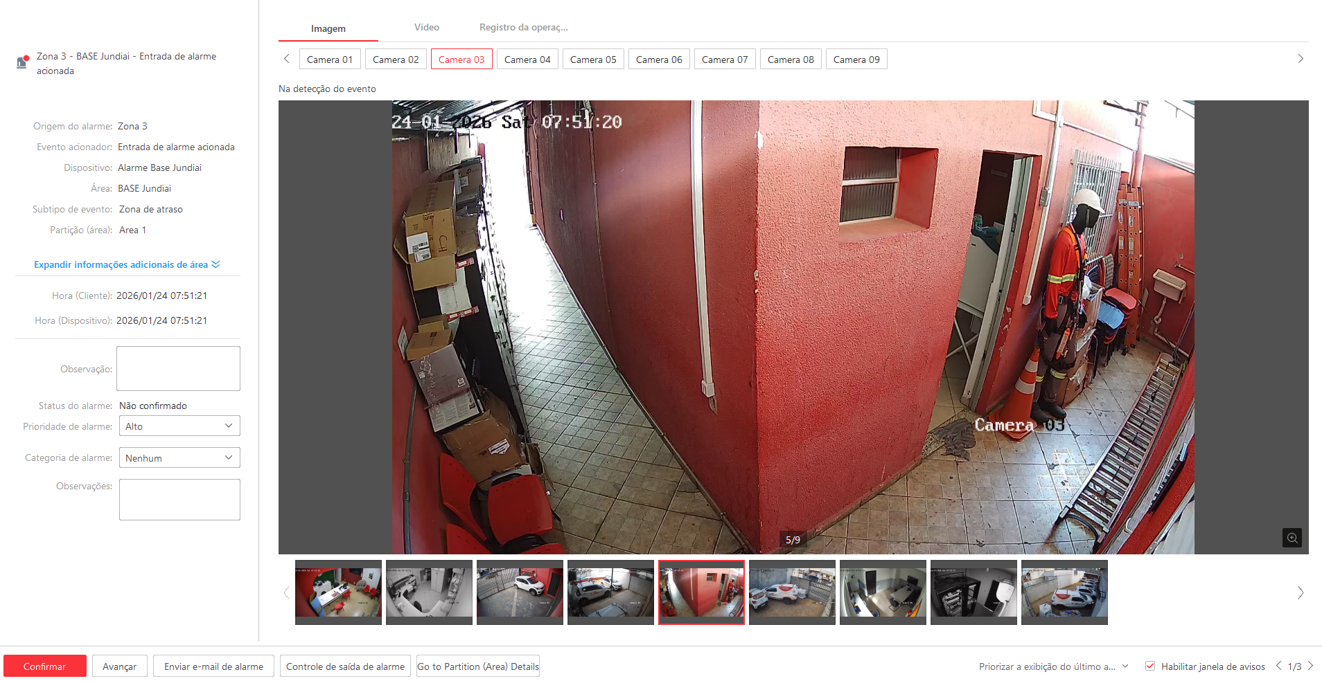 Imagem da ocorrência