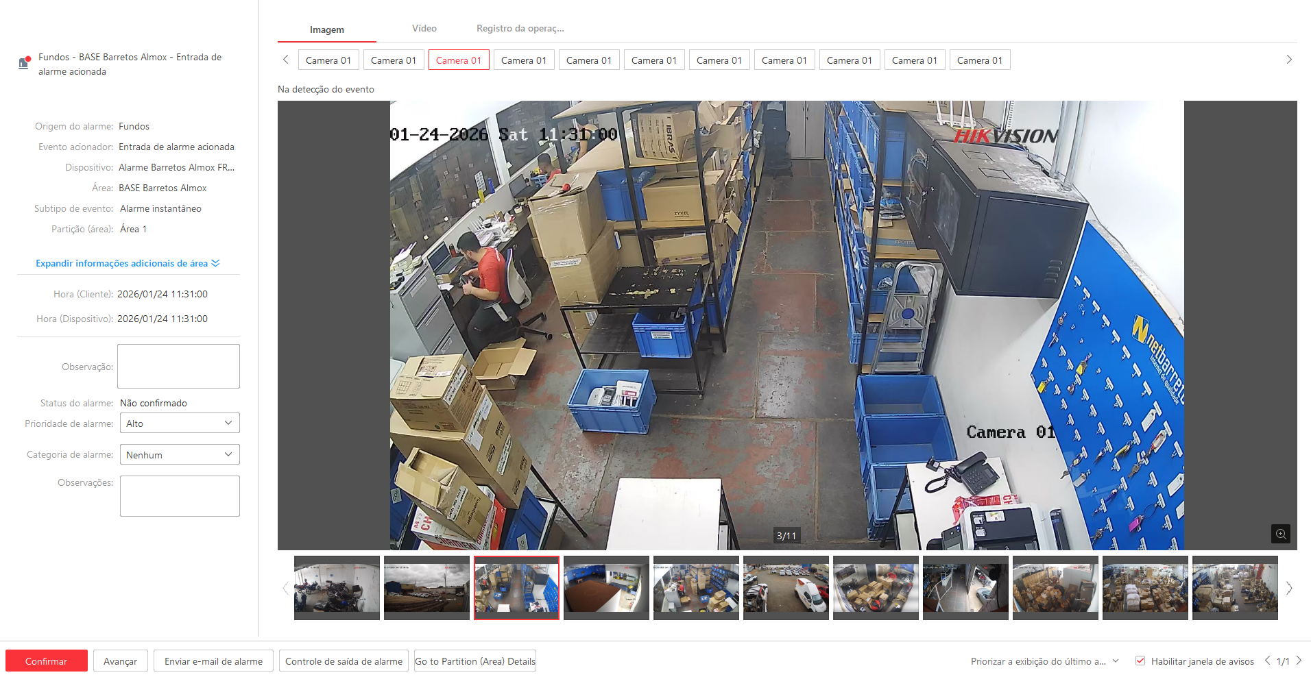 Imagem da ocorrência