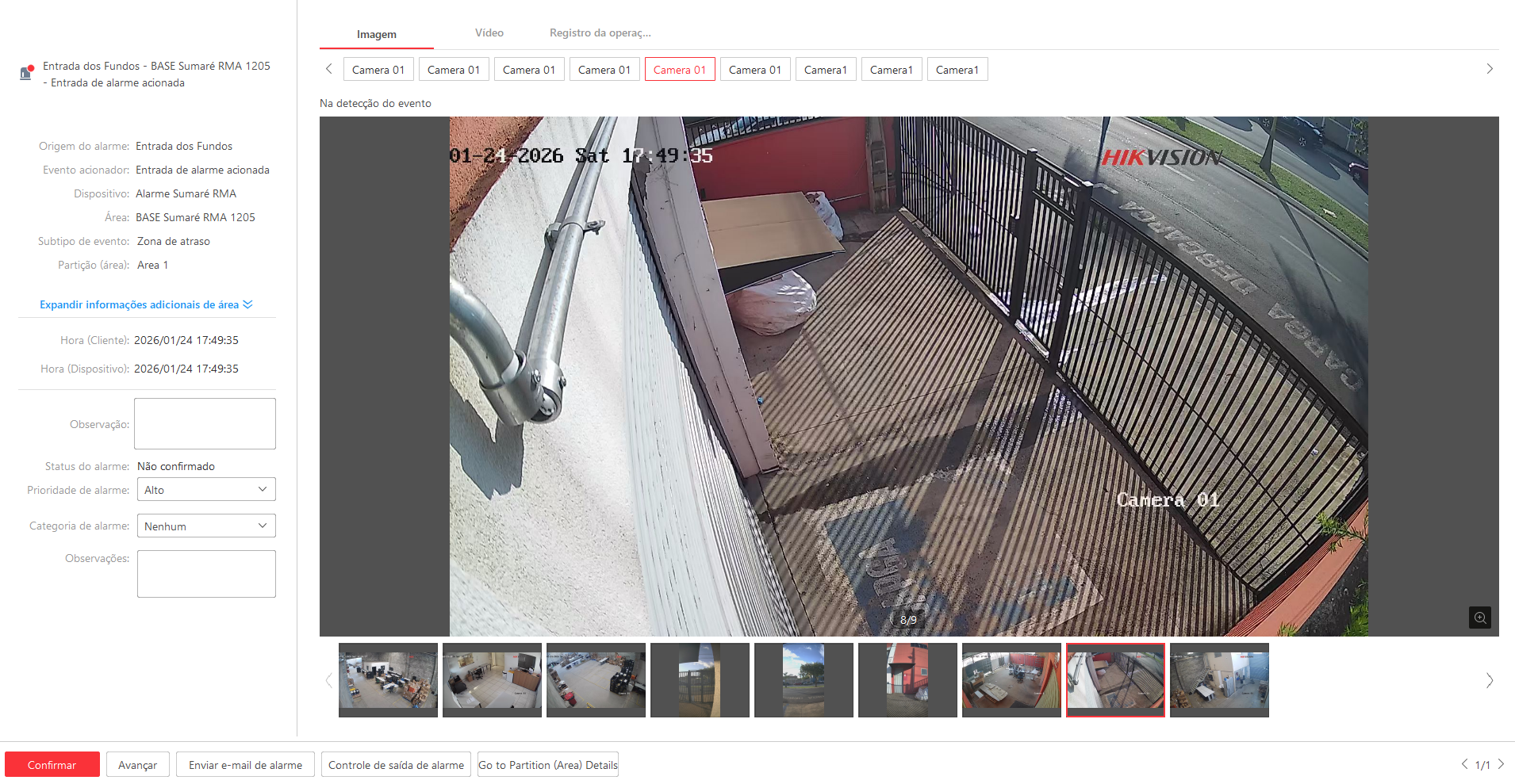 Imagem da ocorrência