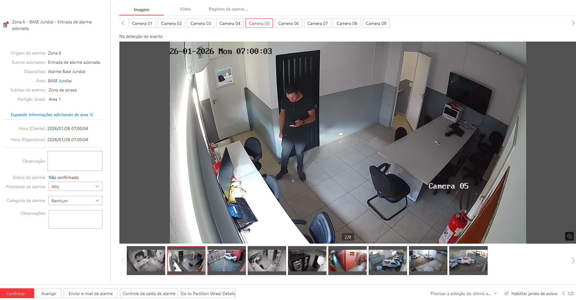 Imagem da ocorrência