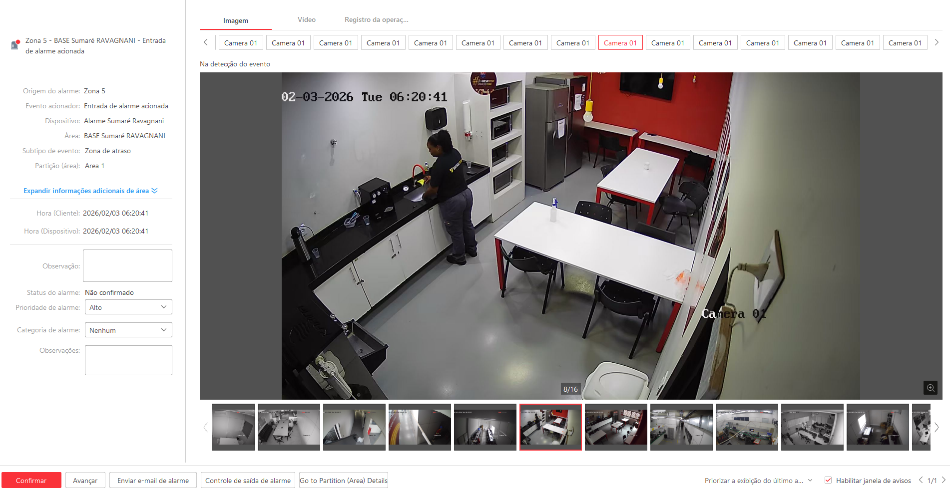 Imagem da ocorrência