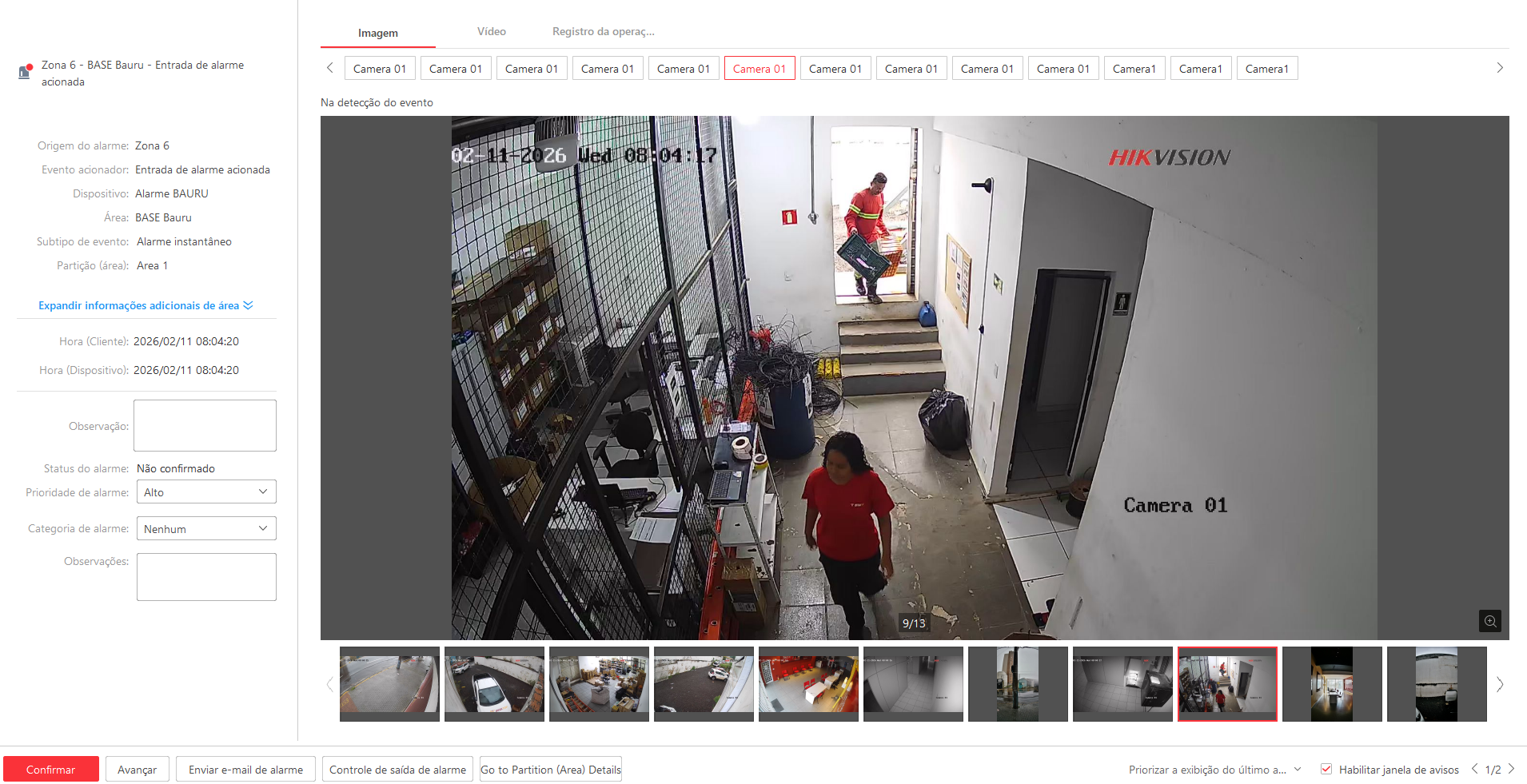 Imagem da ocorrência