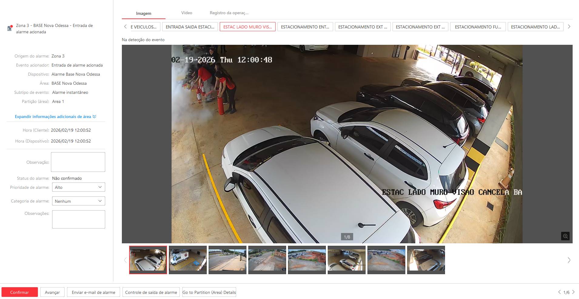 Imagem da ocorrência