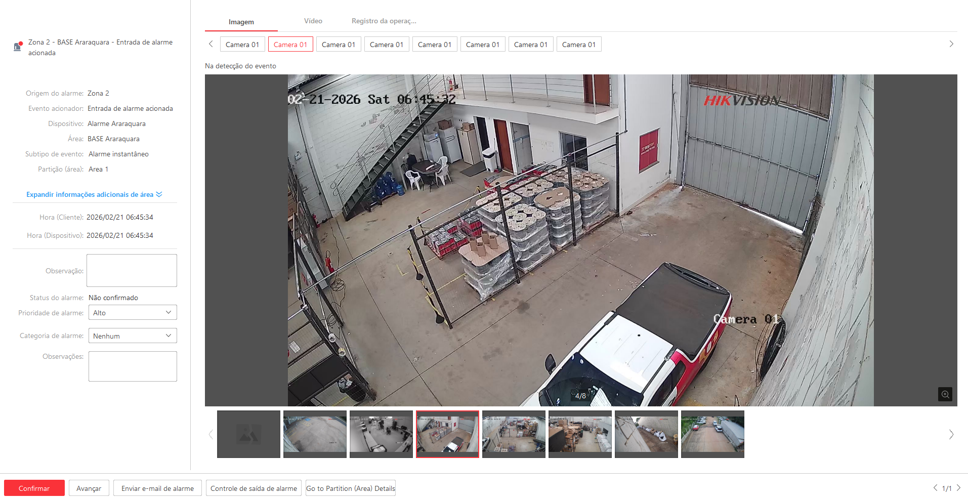 Imagem da ocorrência