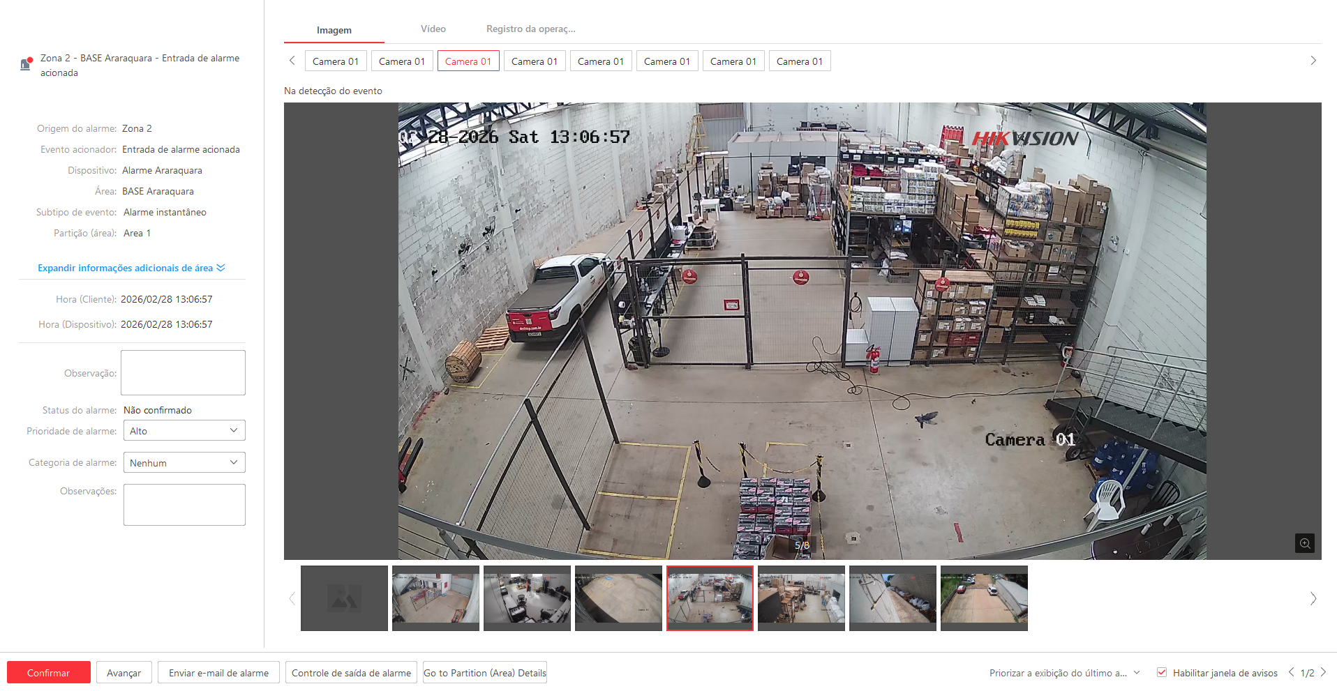 Imagem da ocorrência