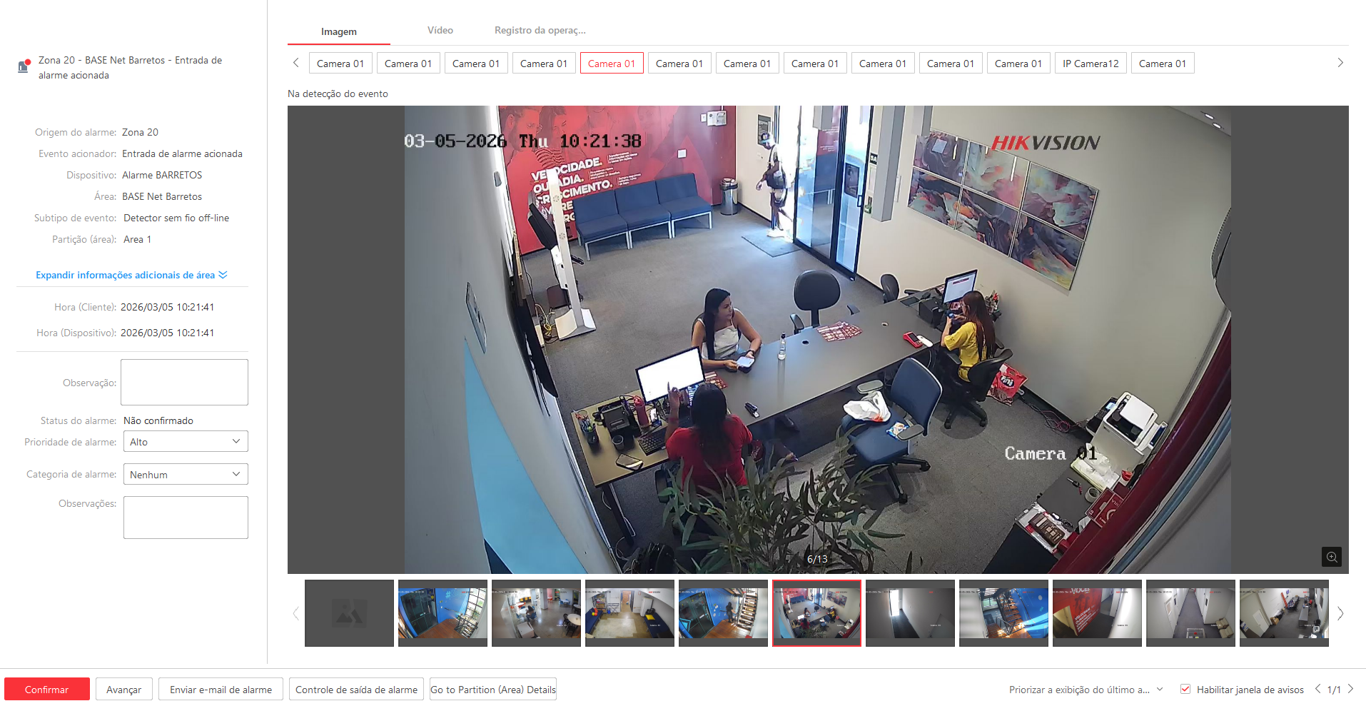 Imagem da ocorrência