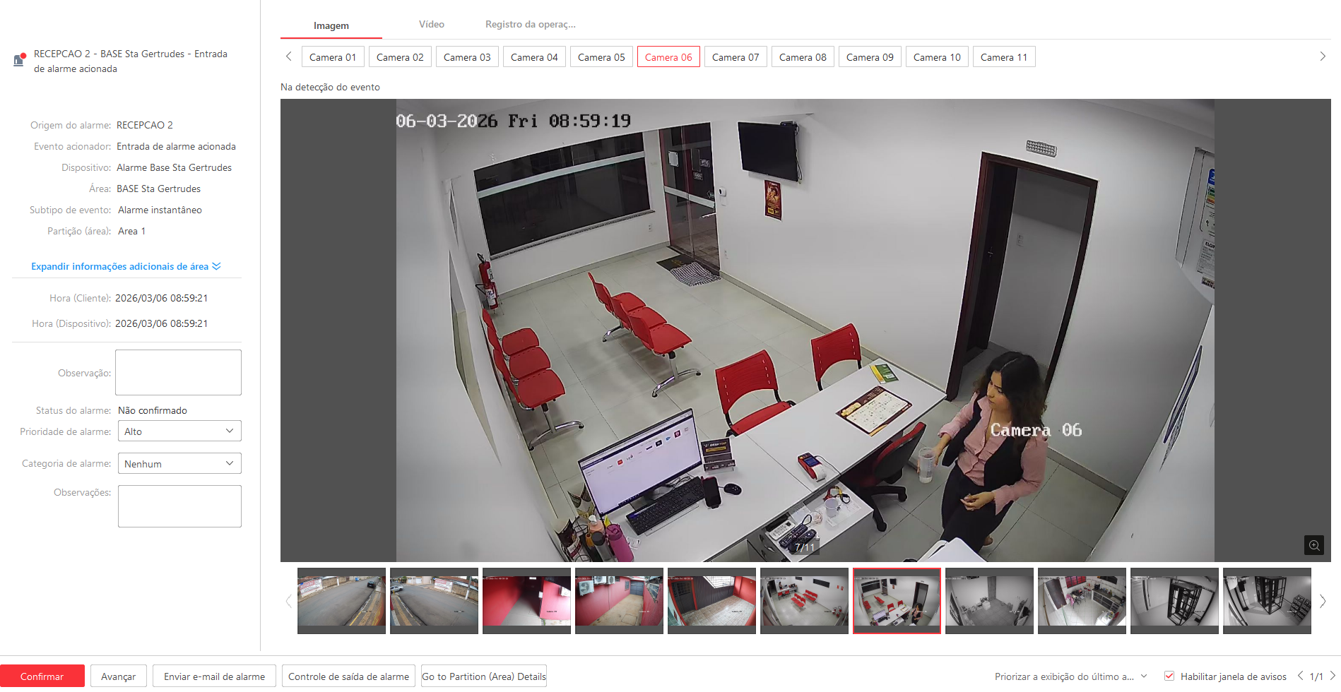 Imagem da ocorrência