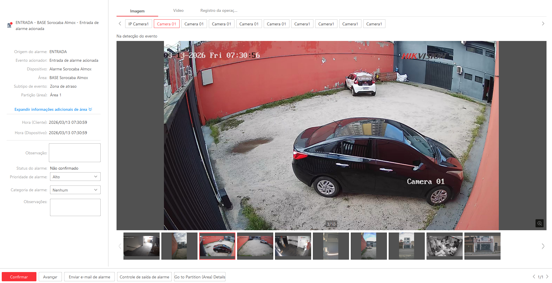 Imagem da ocorrência