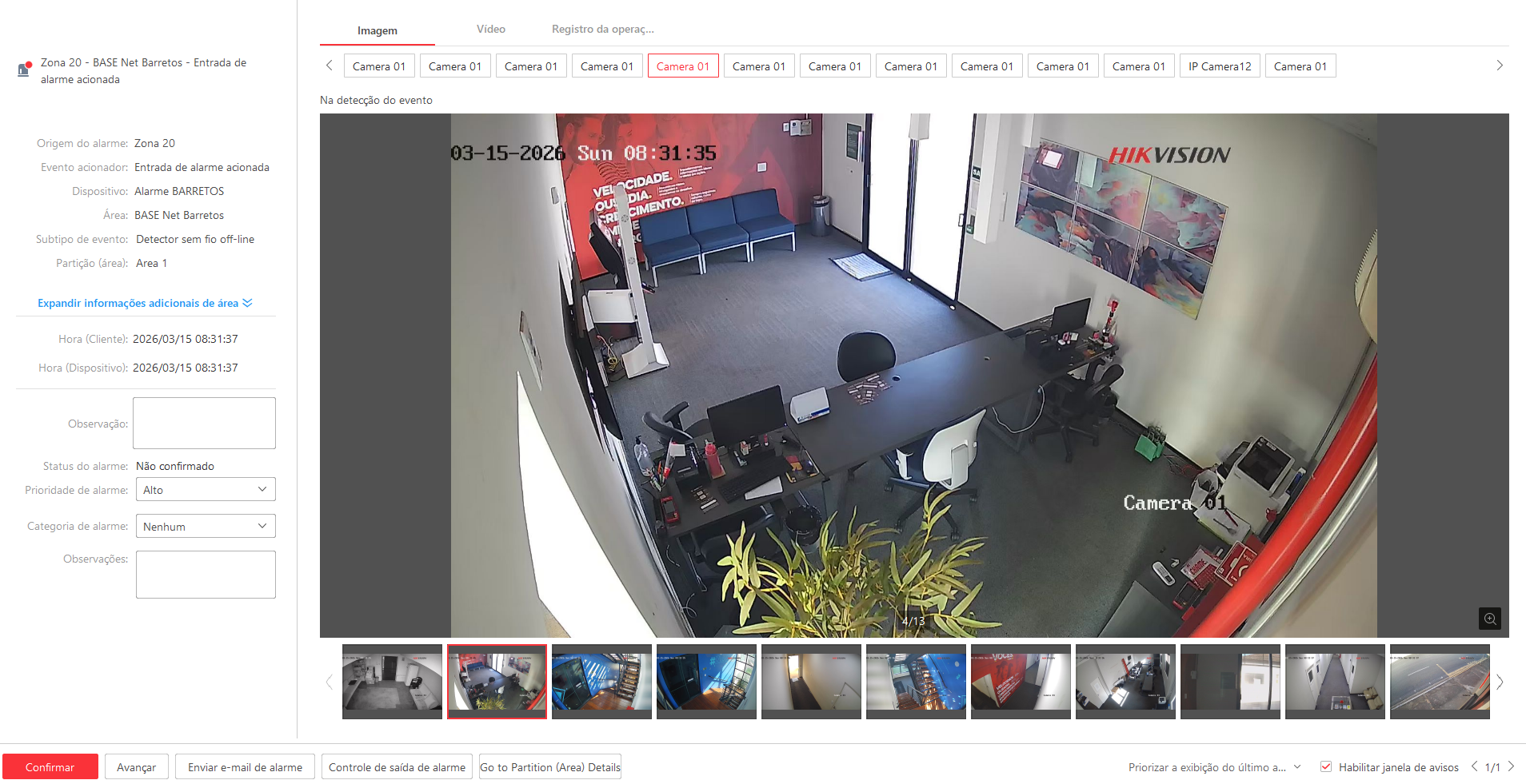 Imagem da ocorrência