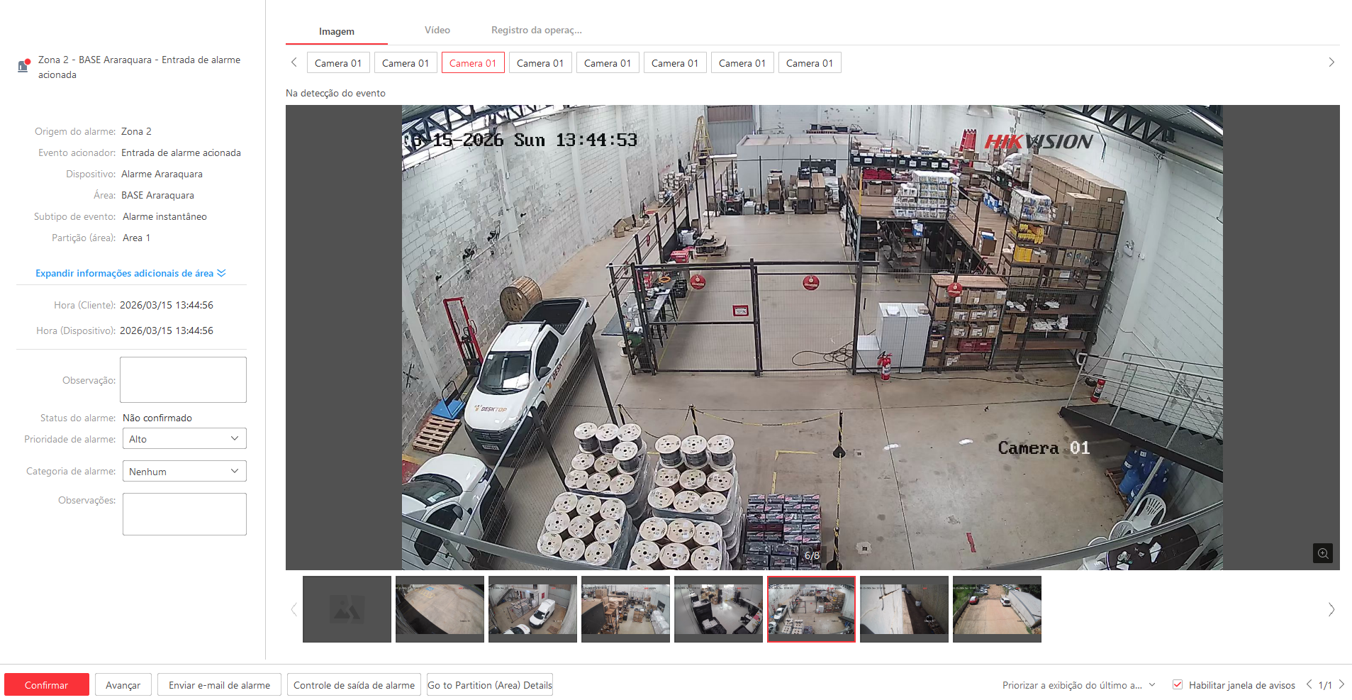 Imagem da ocorrência