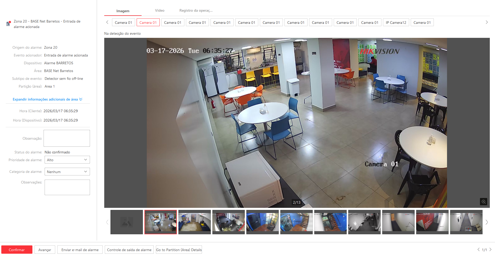 Imagem da ocorrência