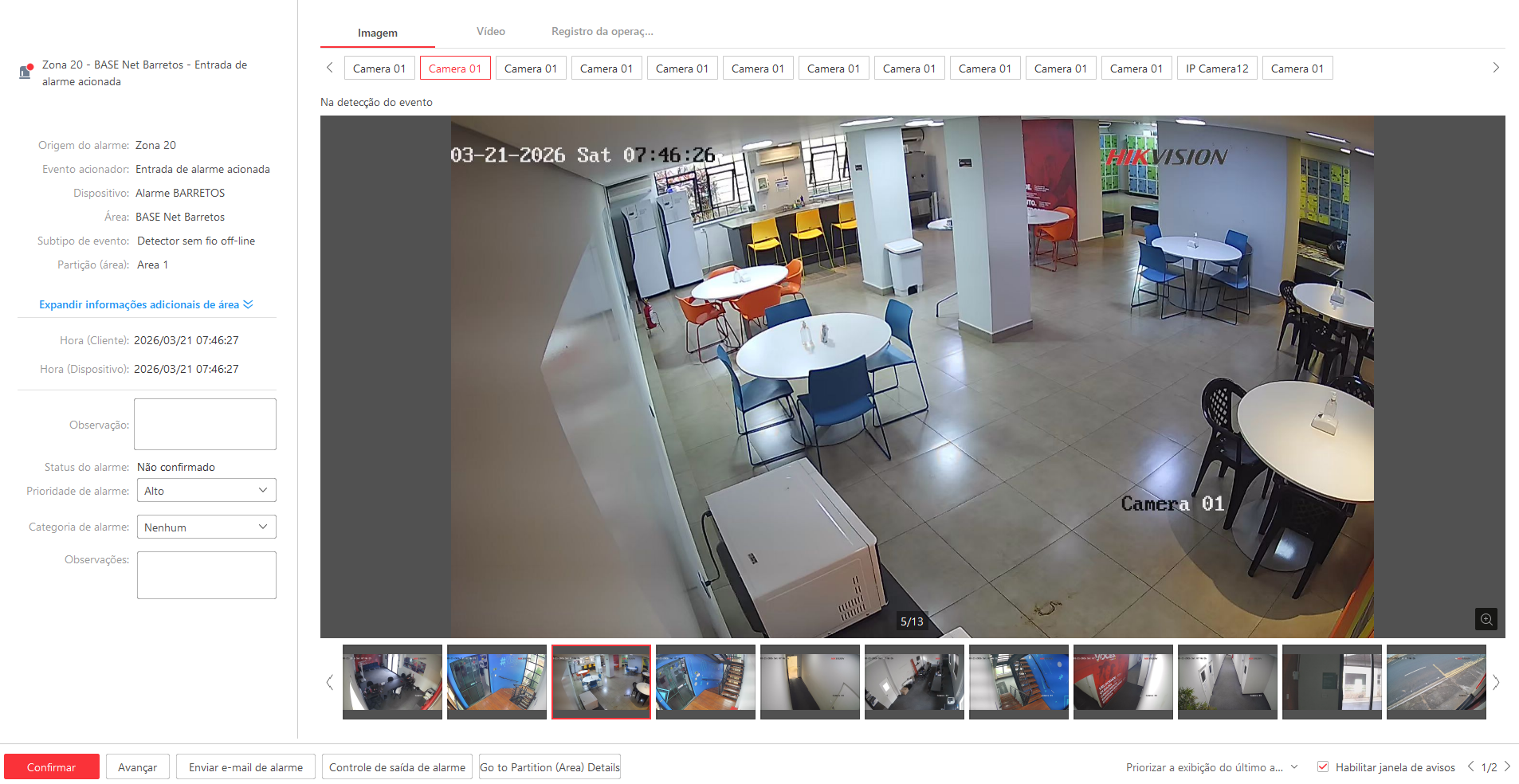 Imagem da ocorrência