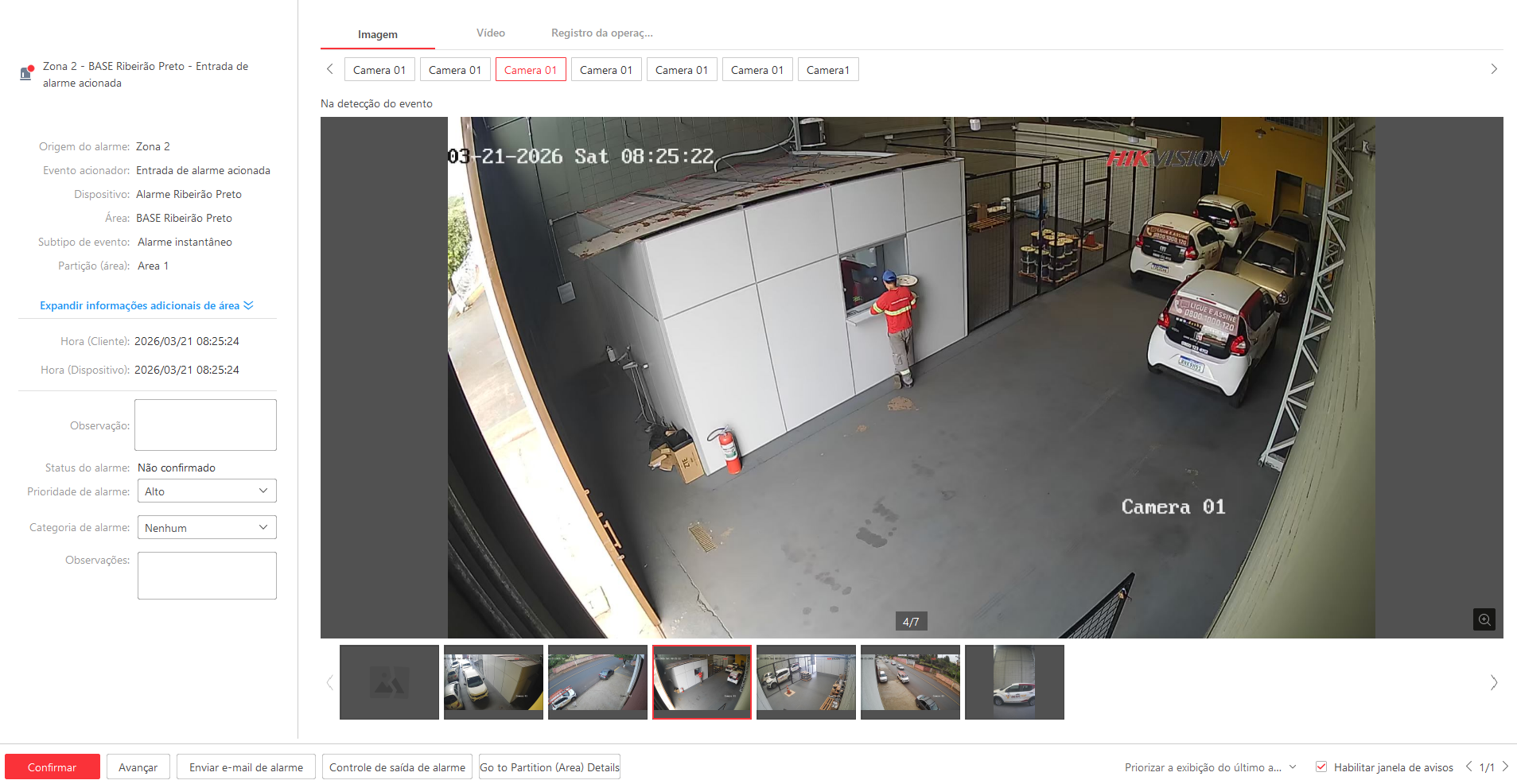 Imagem da ocorrência