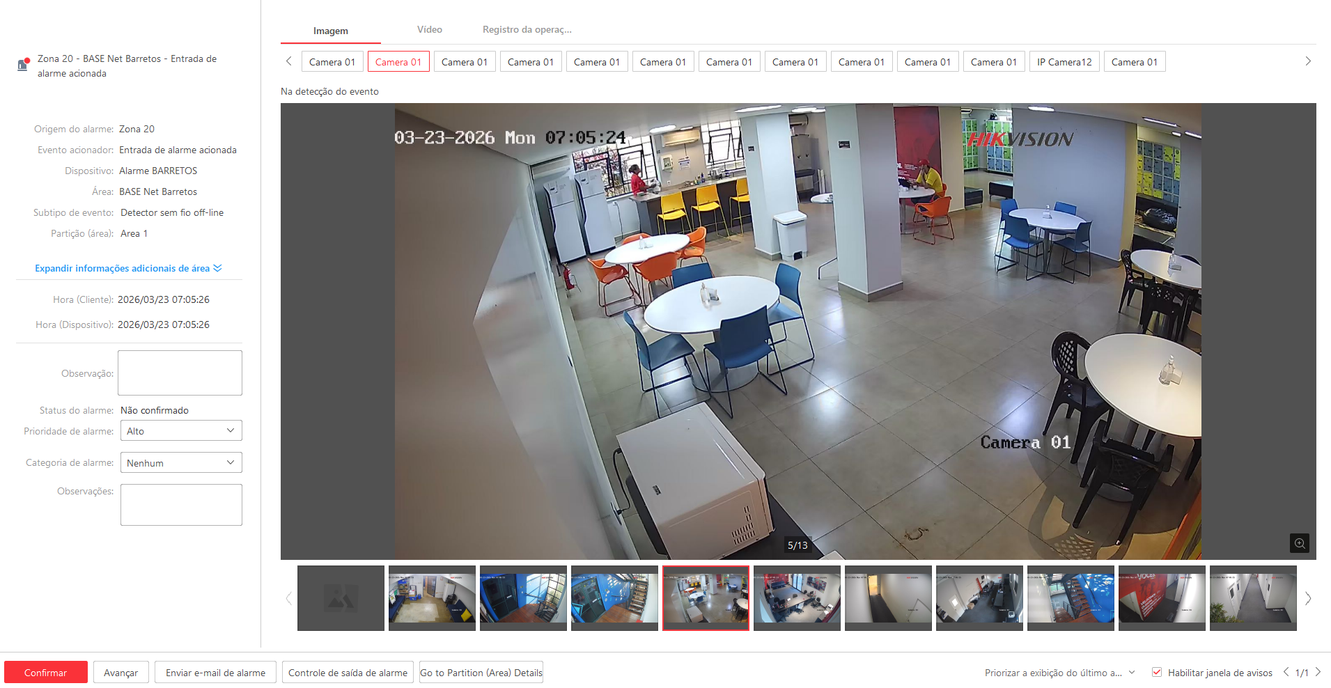 Imagem da ocorrência