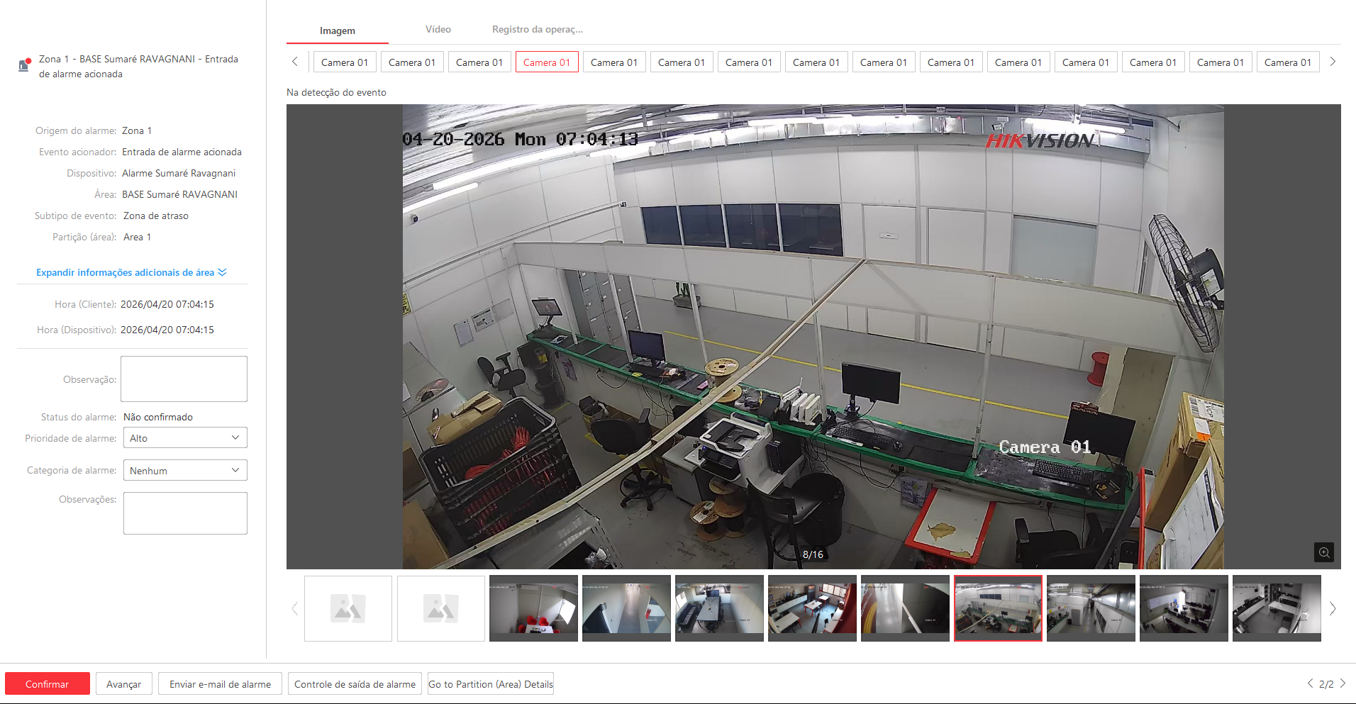 Imagem da ocorrência