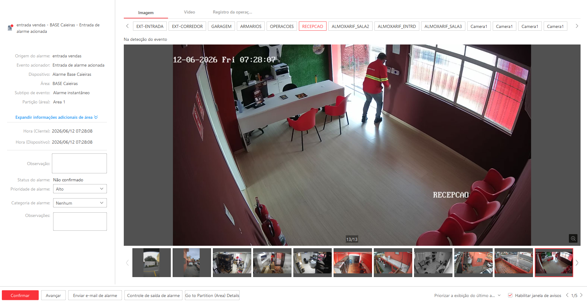 Imagem da ocorrência