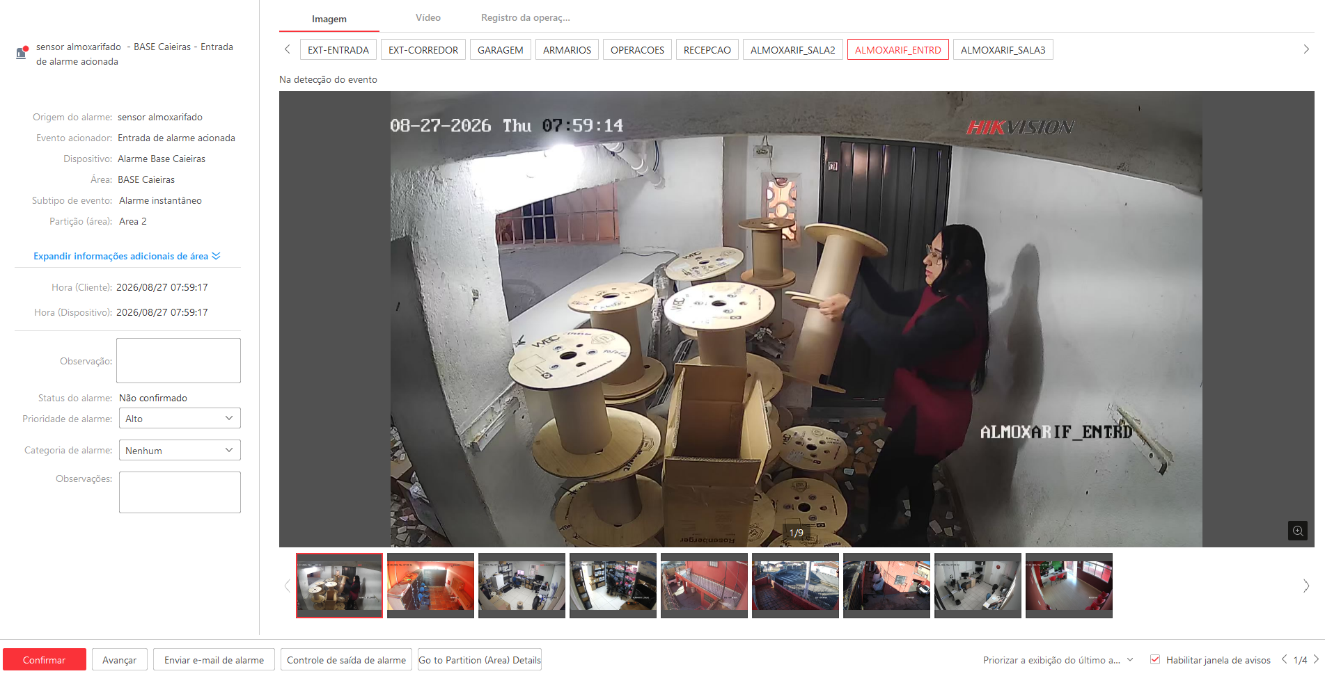 Imagem da ocorrência