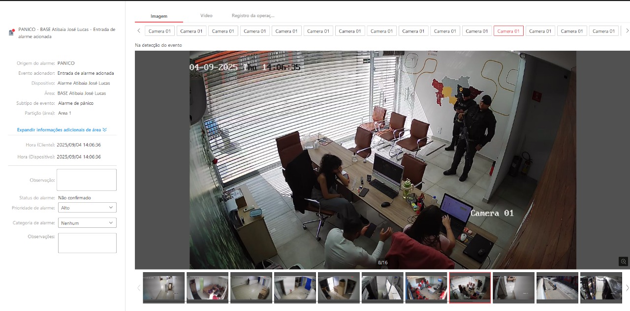 Imagem da ocorrência